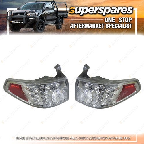 Right & Left Outer Tail Light for Subaru Impreza Hatchback G3 09/2007-12/2011