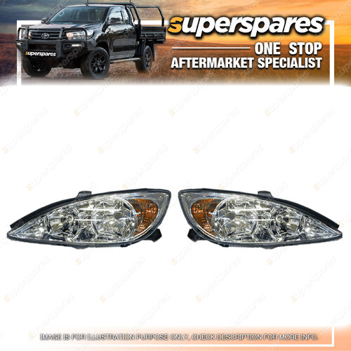 Right & Left Hand Side Headlight for Toyota Camry Altise Ateva CV36 2002-2004