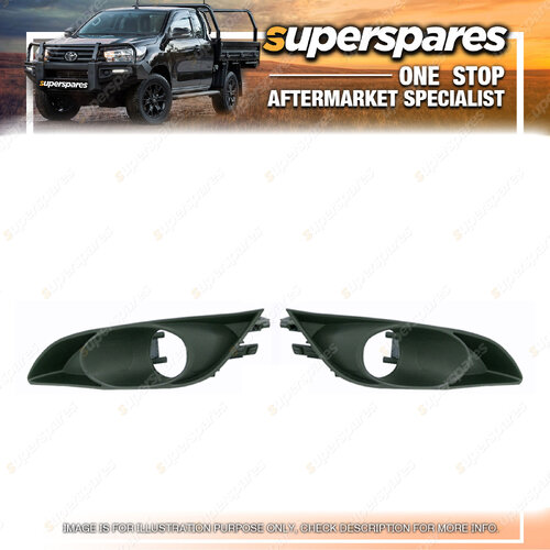 Right & Left Fog Light Cover With Hole for Toyota Corolla Hatchback ZRE152