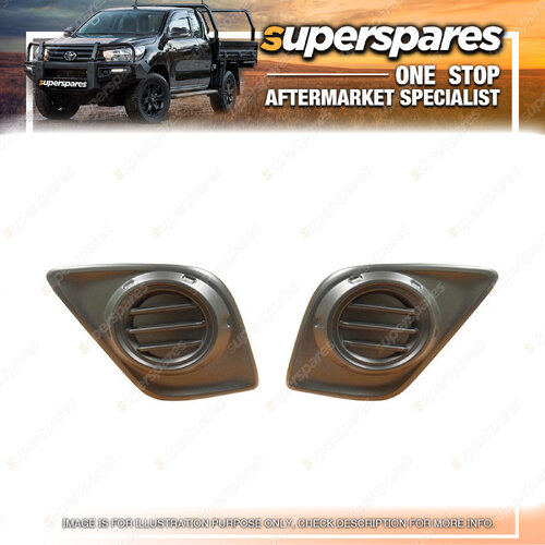 Fog Light Cover Right & Left Side for Toyota Hilux TGN GUN 2018 - ON