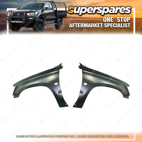 Right & Left Guard With Antenna Hole for Toyota Hilux 2WD RN14# LN16# SERIES