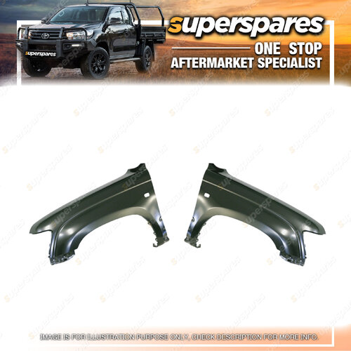 RH & LH Guard With Antenna Hole no Flare Hole for Toyota Hilux 4WD RN14# LN16#