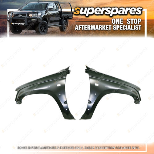 Right & Left Guard With Flare Holes for Toyota Hilux 4WD RN14# LN16# SERIES