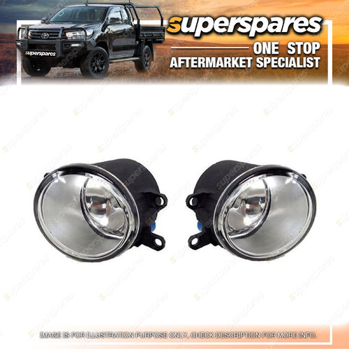 Fog Light Right & Left for Toyota Kluger GSU40 SERIES 1 08/2007 - 09/2010