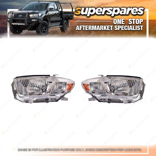 RH & LH Headlight for Toyota Kluger GSU40 SERIES 1 Suit Kx-S And Grande Model