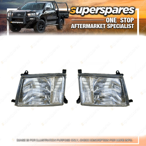 Right & Left Headlight for Toyota Landcruiser 100 SERIES 04/1998-04/2005