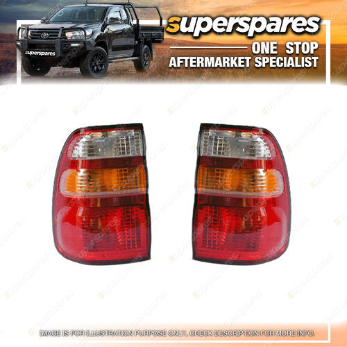 Right & Left Outer Tail Light for Toyota Landcruiser 100 SERIES 1998-2002