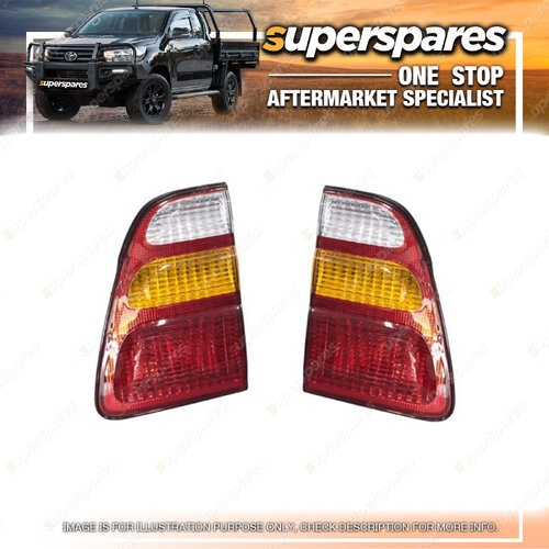 Right & Left Inner Tail Light for Toyota Landcruiser 100 SERIES 1998-2002