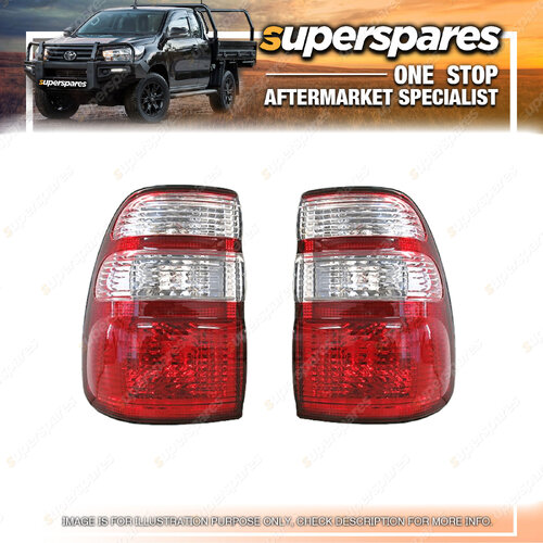 Right & Left Outer Tail Light for Toyota Landcruiser 100 SERIES 2002-2005