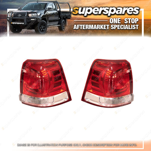 RH & LH Outer Led Tail Light for Toyota Landcruiser 200 SERIES 08/2007-12/2011