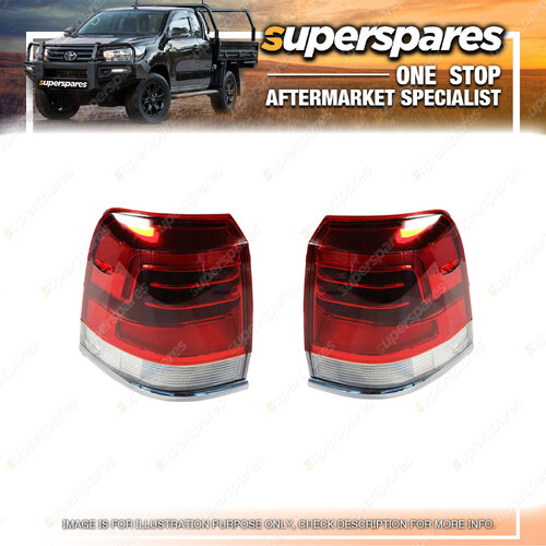 Right & Left Outer Led Tail Light for Toyota Landcruiser 200 SERIES 2015-ON