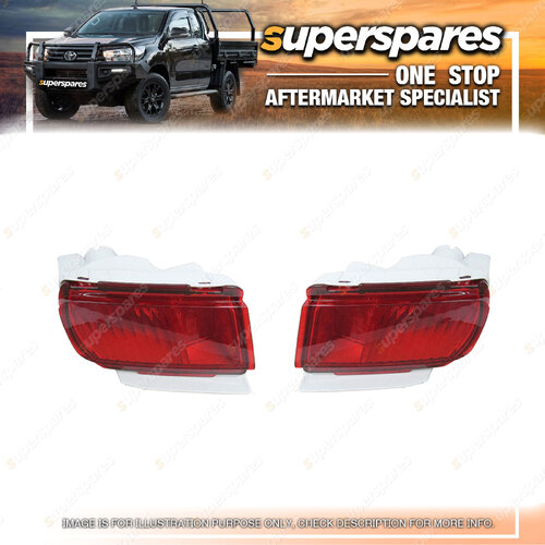 RH & LH Rear Bumper Bar Light for Toyota Landcruiser Prado J150 11/2009-ONWARDS