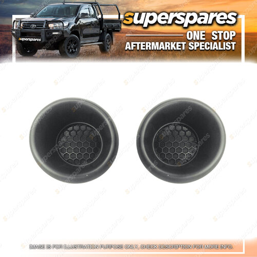 RH & LH Fog Light Cover for Toyota Landcruiser Prado J150 SER2 Without Lanp Hole