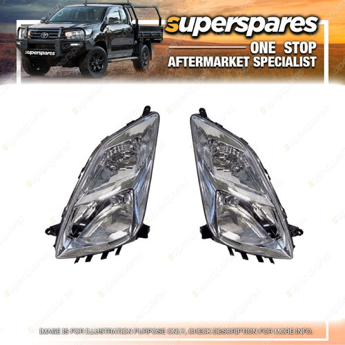 Head Light Right & Left Side for Toyota Prius Hw20 08/2003 - 10/2005