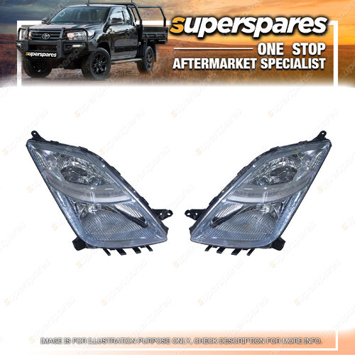 Headlight Right & Left Side for Toyota Prius Hw20 11/2005 - 03/2009