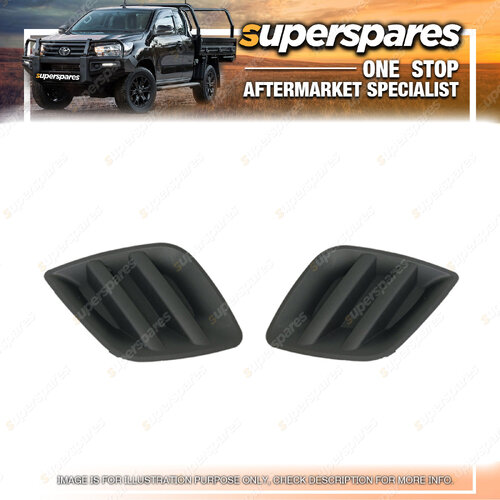 Right & Left Hand Side Fog Lamp Cover for Toyota Rav4 ACA30 SERIES Without Hole