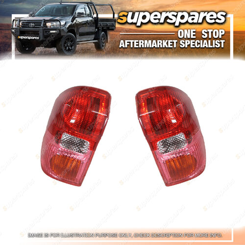 Right & Left Side Tail Light for Toyota Rav4 ACA20 SERIES 2000 - 2003