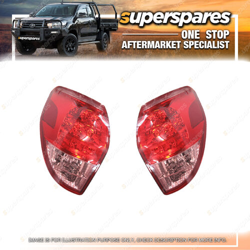 Right & Left Side Tail Light for Toyota Rav4 ACA30 SERIES 2006 - 2008