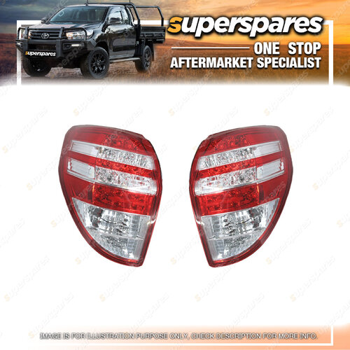 Right & Left Side Tail Light for Toyota Rav4 ACA30 SERIES 2008 - 2012