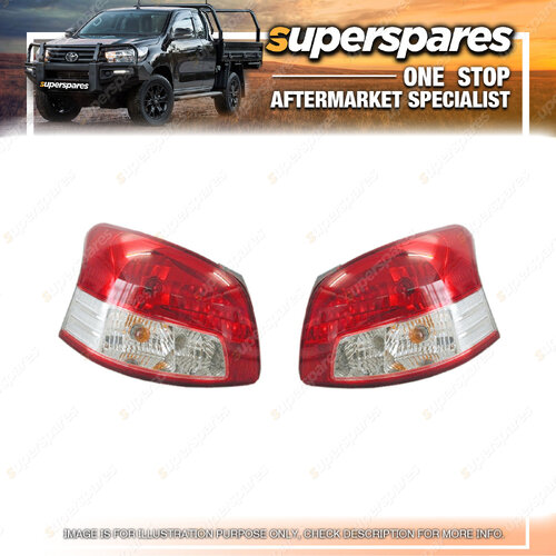 Tail Light Right & Left Side for Toyota Yaris Ncp93 1.5L 01/2006 - On