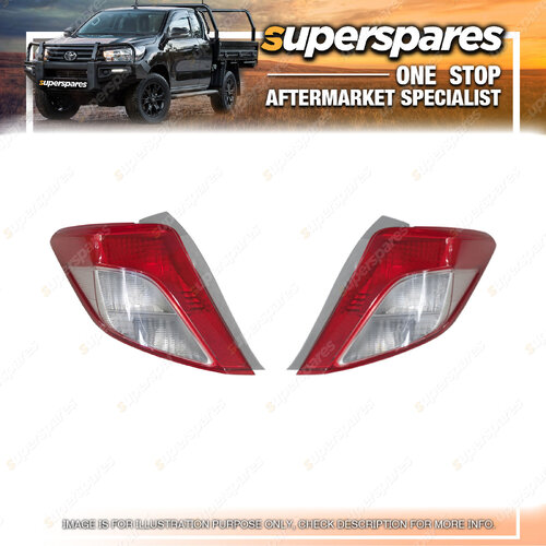 Tail Light Right & Left Side for Toyota Yaris Ncp130 11/2011 - On