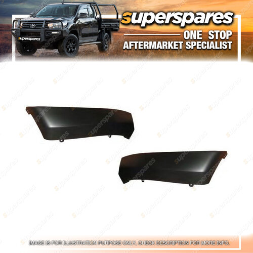 Right & Left Hand Side Front Bar Flare Bar End for Volkswagen Amarok 2H 2012-ON