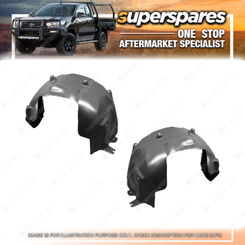 Right & Left Front Guard Liner for Volkswagen Amarok 2H 01/2012-ONWARDS