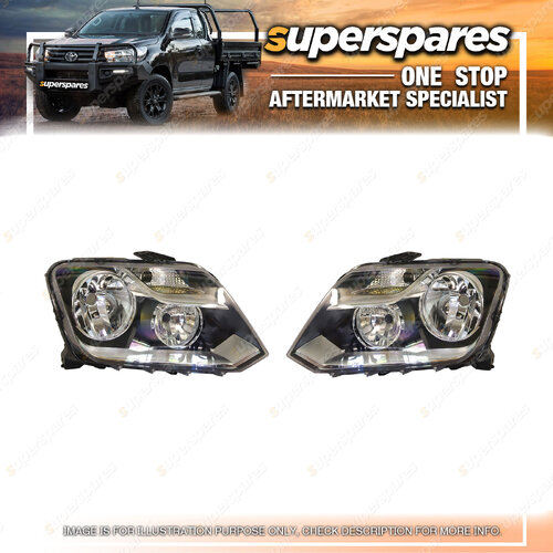 Headlight Right & Left Side for Volkswagen Amarok 2H 01/2012 - On