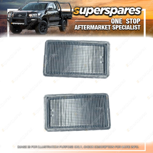 Right & Left Bumper Bar Reflector for Volkswagen Golf MK3 Singlereflector Type