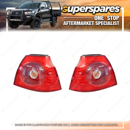 Right & Left Outer Tail Light for Volkswagen Golf MK5 07/04-09/08