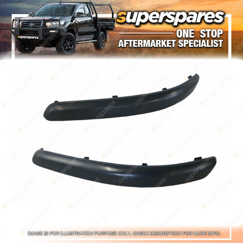 Right & Left Front Bumper Bar Mould for Volkswagen Polo 9N 11/2005-02/2010