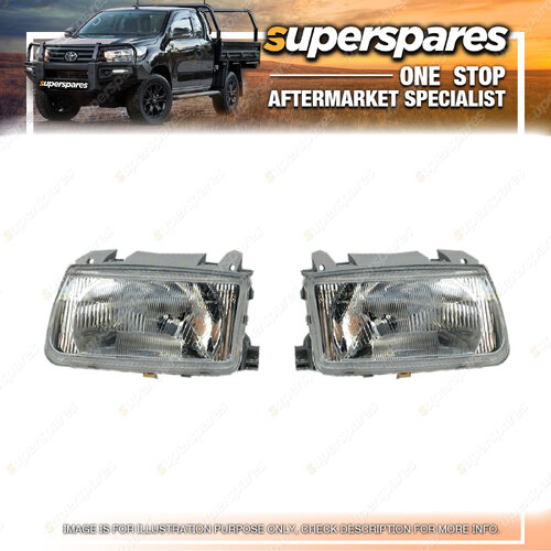 Head Light Right & Left Side for Volkswagen Polo 11/2005 - 02/2010