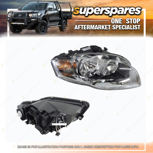 Superspares Head Light Right Hand Side for Audi A4 B7 02/2005-12/2007