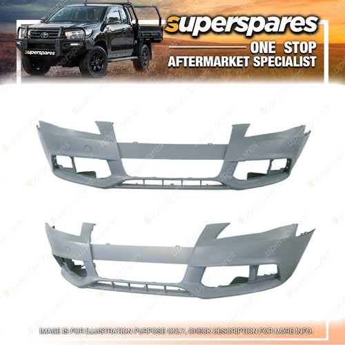 Front Bumper Bar Cover for Audi A4 B8 No Sensor Holes 01/2008-05/2012