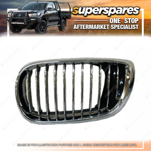 Superspares Left Hand Side Grille for Bmw 3 Series E46 SEDAN WAGON 2001-2005