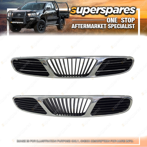 Superspares Front Grille for Daewoo Nubira J100 07/1997 - 10/1999