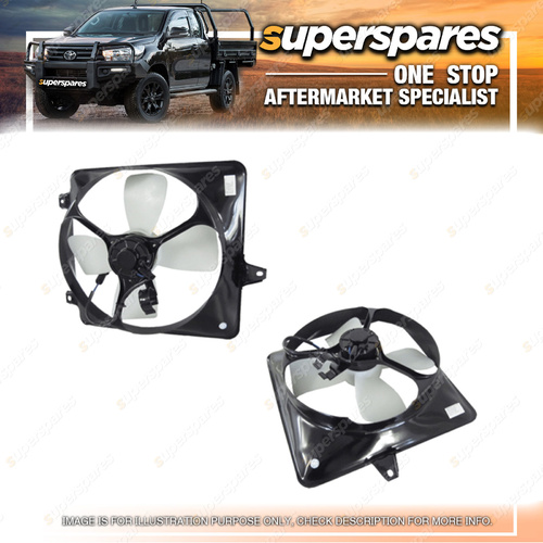 Superspares Radiator Fan for Daihatsu Charade G102 G103 10/1988-05/1993