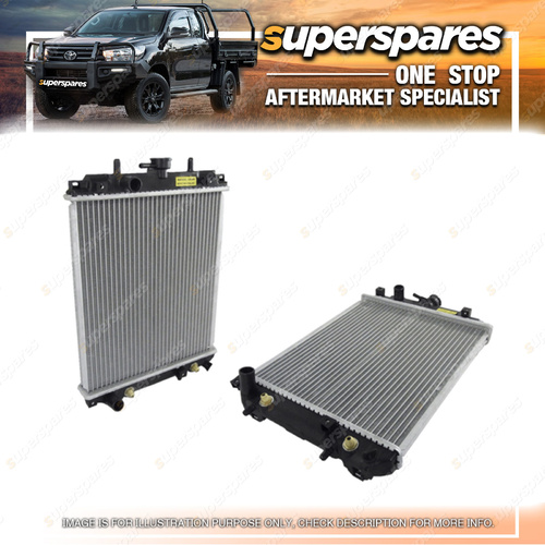 Superspares Radiator for Daihatsu Sirion M100 04/1998-08/2004 Brand New