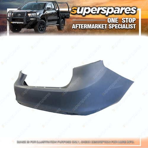 Rear Bumper Bar Cover for Ford Fiesta Sedan WS WT 09/2008-07/2013