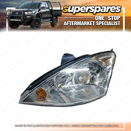 Superspares Left Hand Side Headlight for Ford Focus LR 10/2002-12/2004