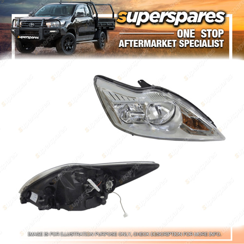 Superspares Head Light Right Hand Side for Ford Focus Lv 03/2009-On