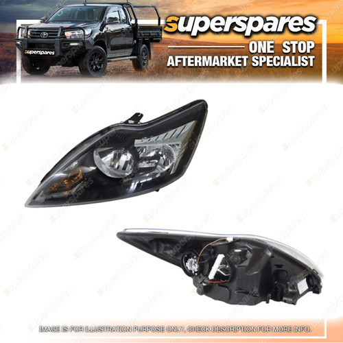 Superspares Left Headlight for Ford Focus Zetec LV HATCHBACK 03/2009-03/2011