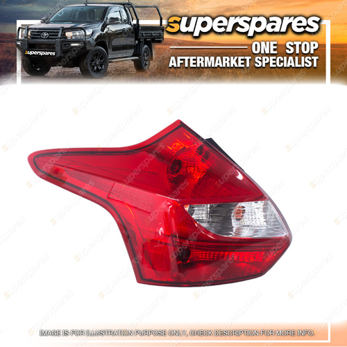 Superspares Left Tail Light Led for Ford Focus LWHATCHBACK 04/2011-11/2014