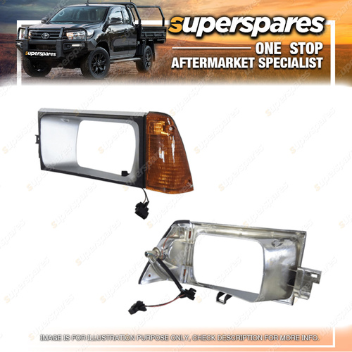 Superspares Left Headlight Case for FORD LASER KA 03/1981-02/1983