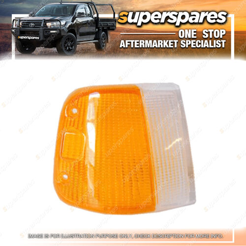 Superspares Left Blinker Lens for Ford Laser KB Lens Only 03/1983-09/1985