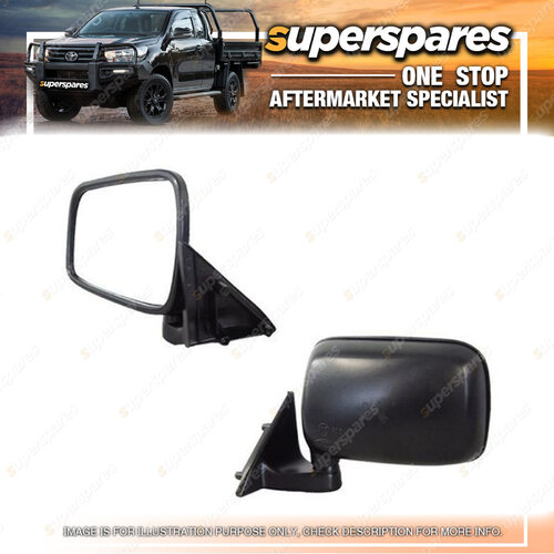 Manual Door Mirror Left Hand Side for Ford Raider UV 08/1991 - 12/1996