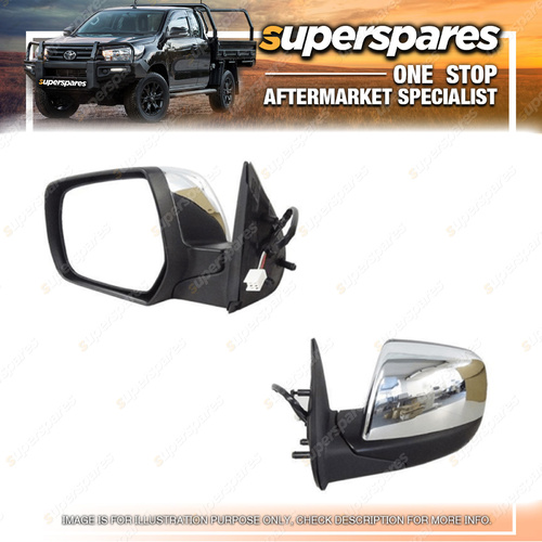 Superspares Left Electric Door Mirror for Ford Ranger PJ PK 12/2006-08/2011