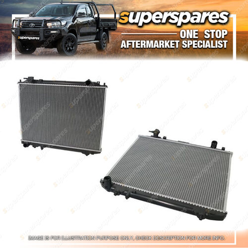 Superspares Manual Radiator for Ford Ranger PJ PK 12/2006 - 08/2011