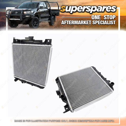 Superspares Radiator for Holden Barina MF MH Manual Manual 01/1989-03/1994