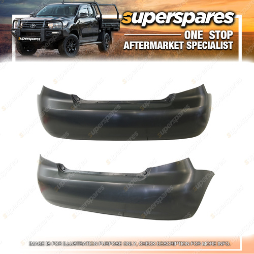 Rear Bumper Bar Cover for Holden Barina Hatchback TK 12/2005-06/2008